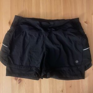 Athleta 2 in 1 Athletic Shorts